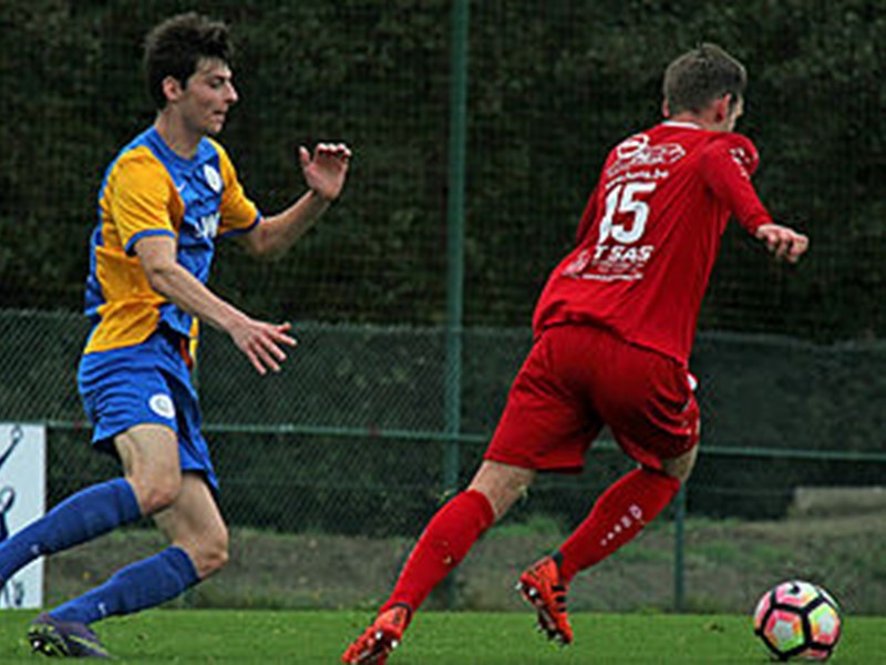 Stein Lemmens leed met Sporting een zure nederlaag in Nijlen. (© foto archief Jeroen Goolaerts)