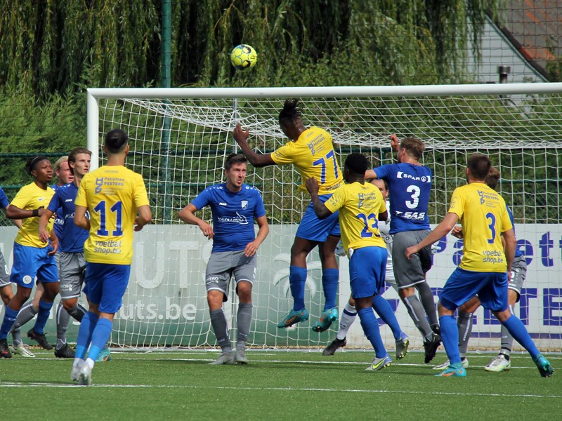 Foto: Sporting verloor opnieuw met het kleinste verschil. (© foto archief Jeroen Goolaerts)