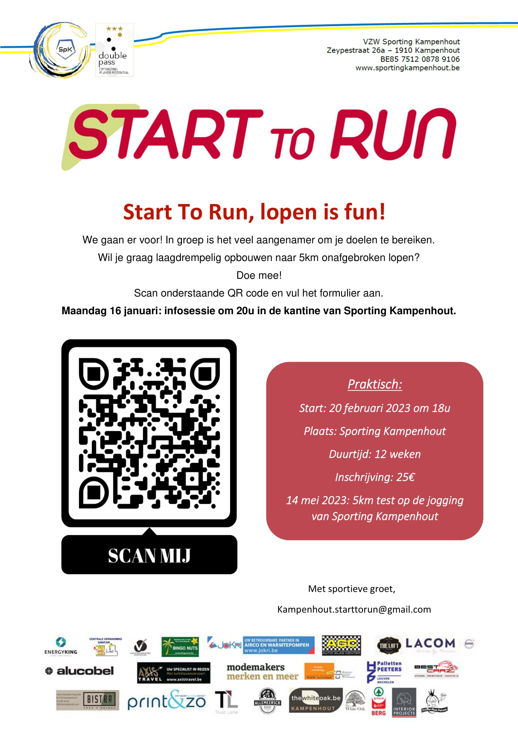 Affiche Start to run