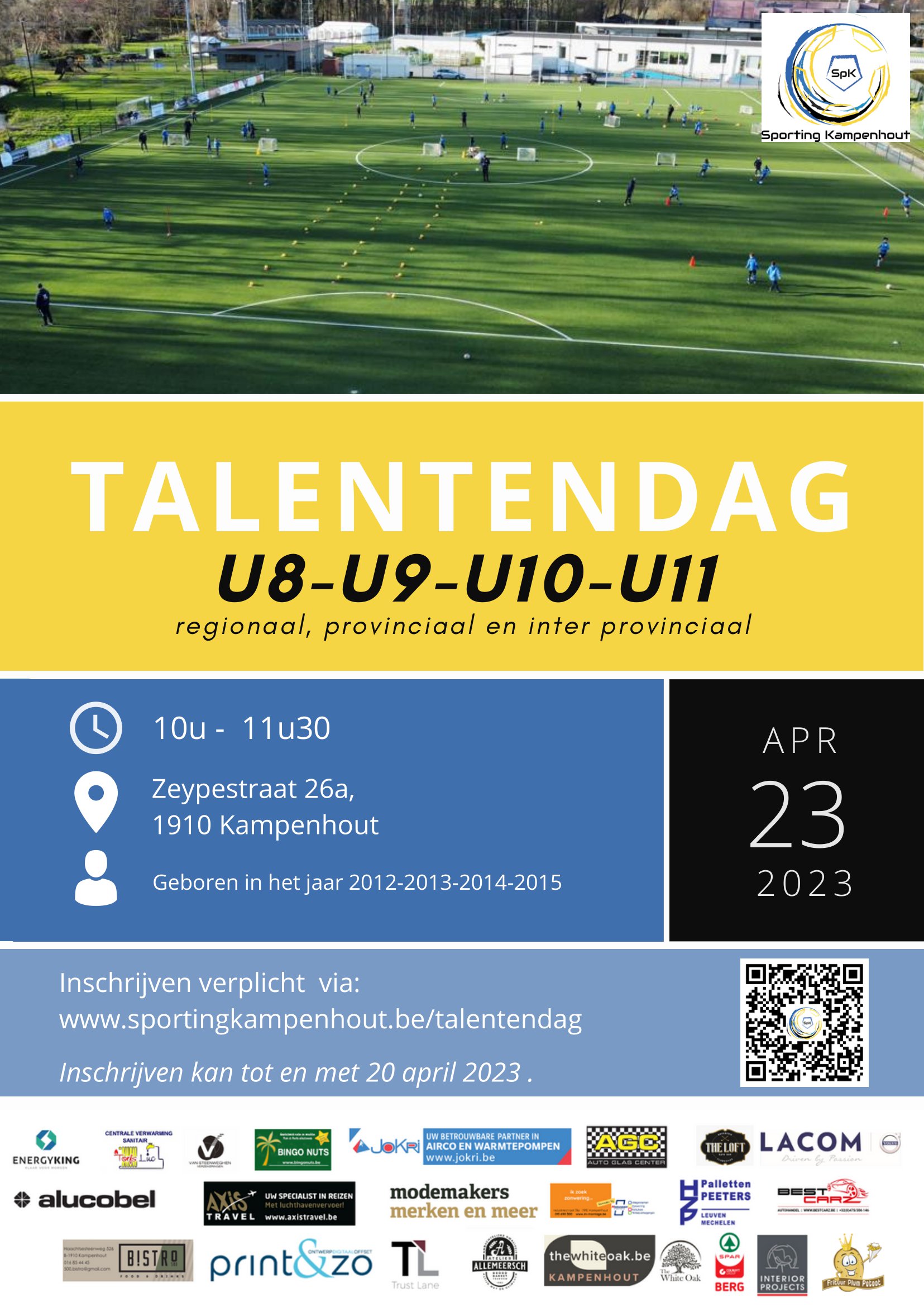 Talentendag 23 april