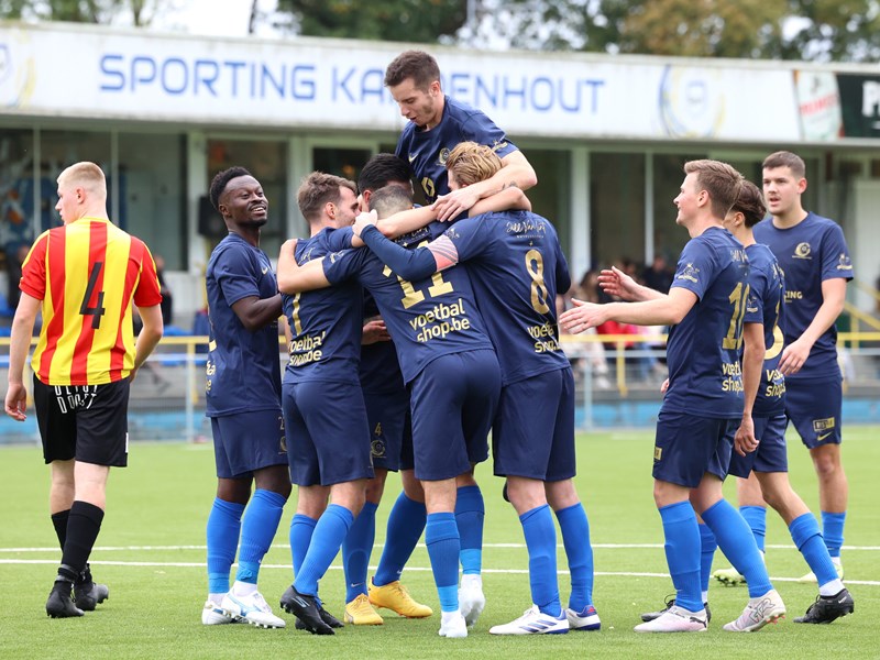 Sporting was opnieuw vier keer aan het feest. (© foto Jorghé Van Hecke)