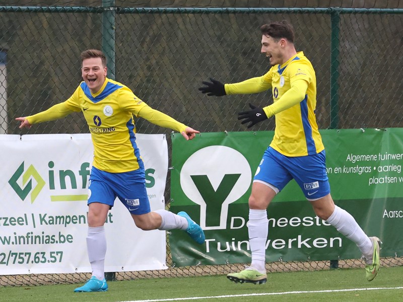 Wannes Van Tricht en Brian Roekens zorgden na de rust voor het verschil. (© foto Jorghé Van Hecke)