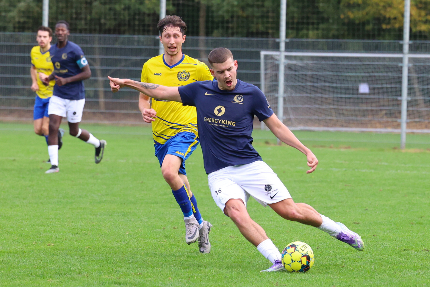 Noa Janssens bracht Sporting in het slot op voorsprong. (© foto Jorghé Van Hecke)